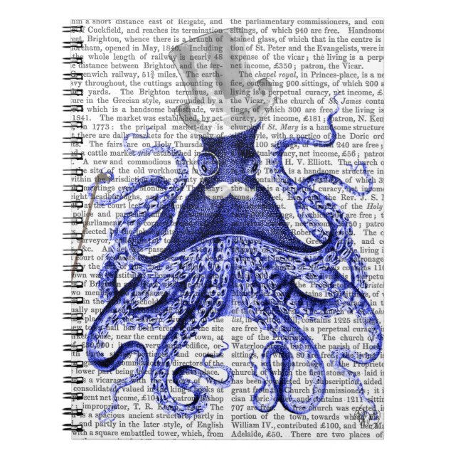 Cuaderno Octopus sobre la ciudad (Frente)