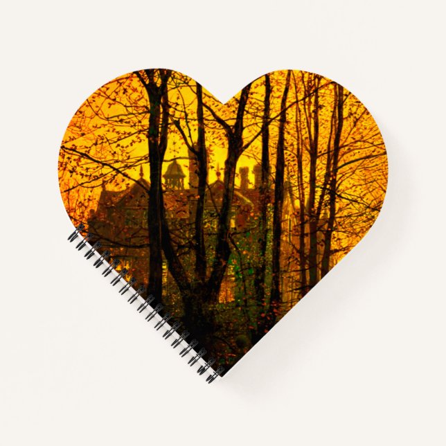 Cuaderno Octubre después del glow John Atkinson Grimshaw (Anverso)