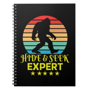 Cuaderno Ocultar Y Buscar A Experto Experto De Pie Grande G