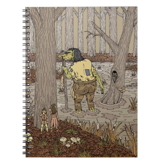 Cuaderno Oculto desde el bobinado (Frente)