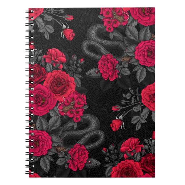 Cuaderno Ocultos en los rosas (Frente)