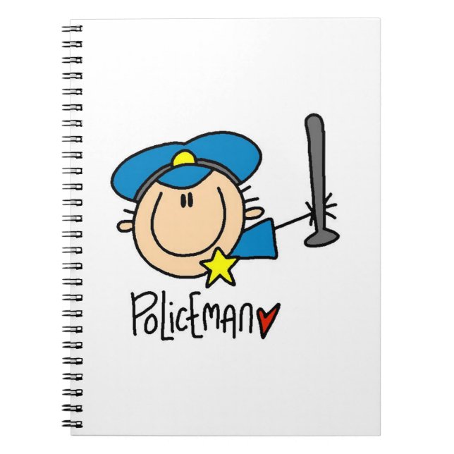 Cuaderno Ocupación de policía (Frente)