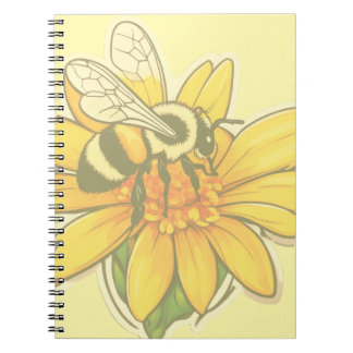 Cuaderno Ocupada recogiendo polen