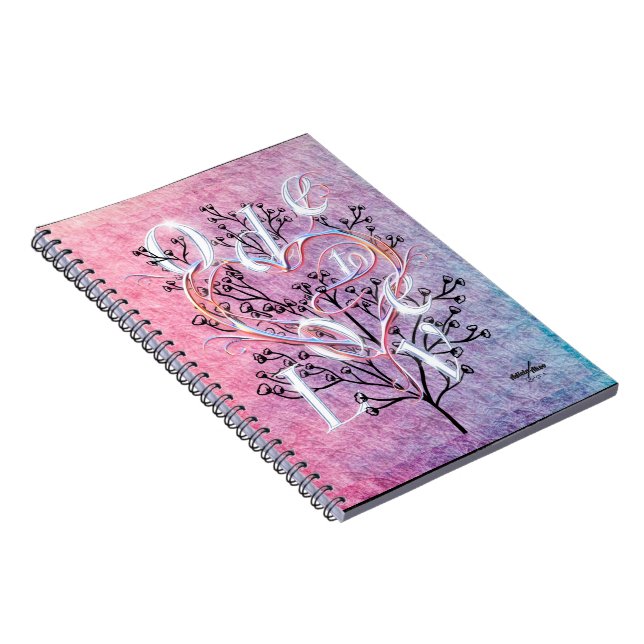 Cuaderno Ode to Love Spiral Notebook (Lado Derecho)