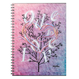 Cuaderno Ode to Love Spiral Notebook