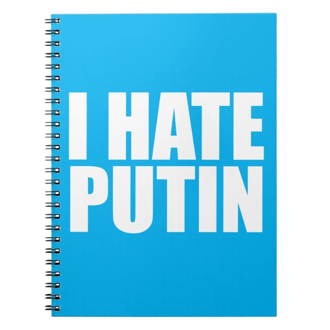 Cuaderno Odio a Putin (Frente)