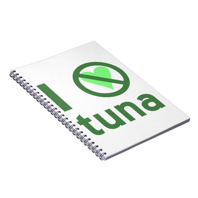 Cuaderno Odio el atuna (Lado Derecho)