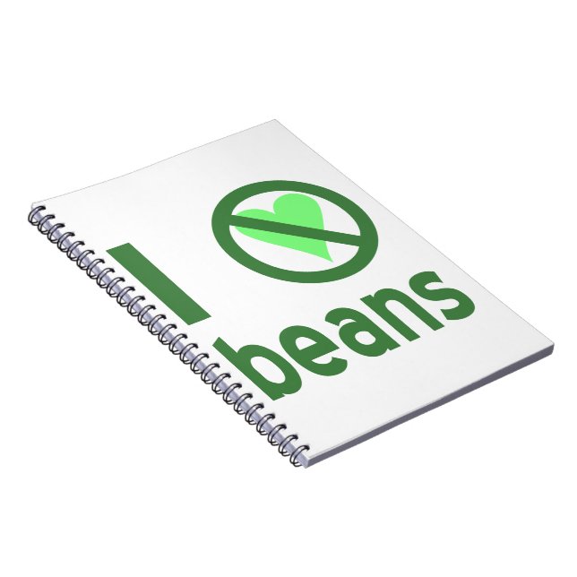Cuaderno Odio los frijoles (Lado Derecho)
