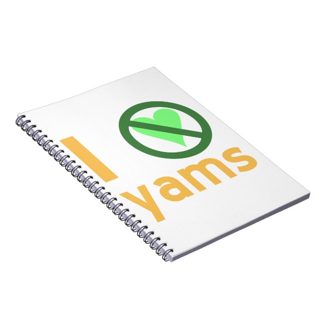 Cuaderno Odio los Ñames Sin Amor (Lado Derecho)