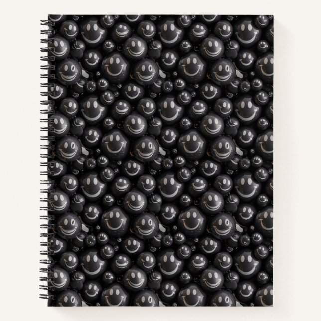 Cuaderno "Odisea Orb: Chuckling Charcoal Chaos" (Anverso)