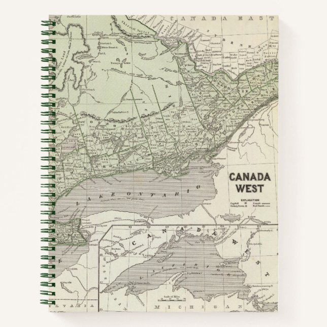 Cuaderno Oeste de Canadá (Anverso)