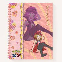 Cuaderno of Serena pokemon