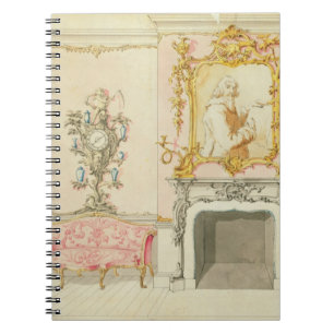 Cuaderno Oferta para un interior de la sala de estar,