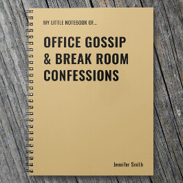 Cuaderno Office Gossip Workplace
