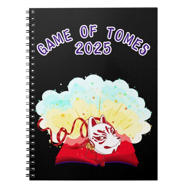 Cuaderno Official Game of Tomes 2025 Notebook (Frente)