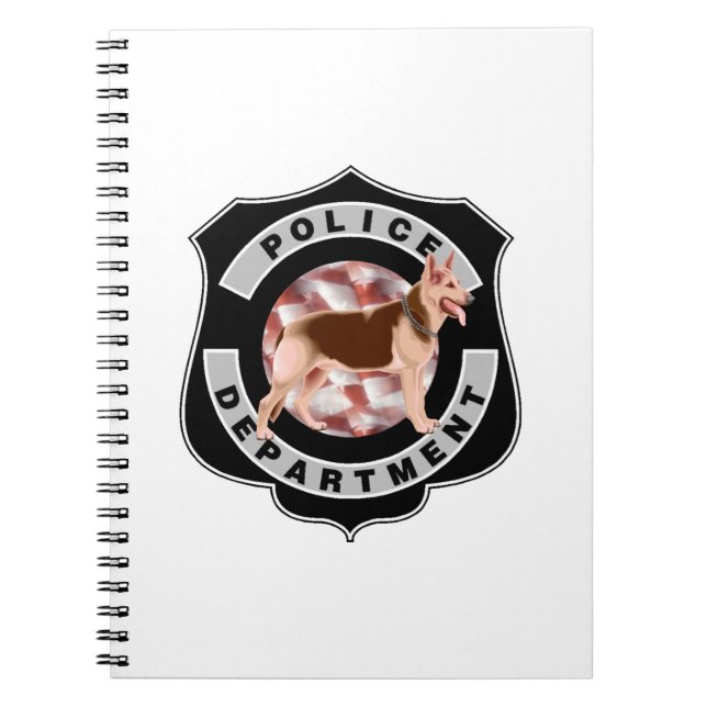 Cuaderno Oficiales de policía K9 (Frente)