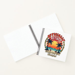 Cuaderno Oficialmente Retirado Todos los Días Fin de Semana