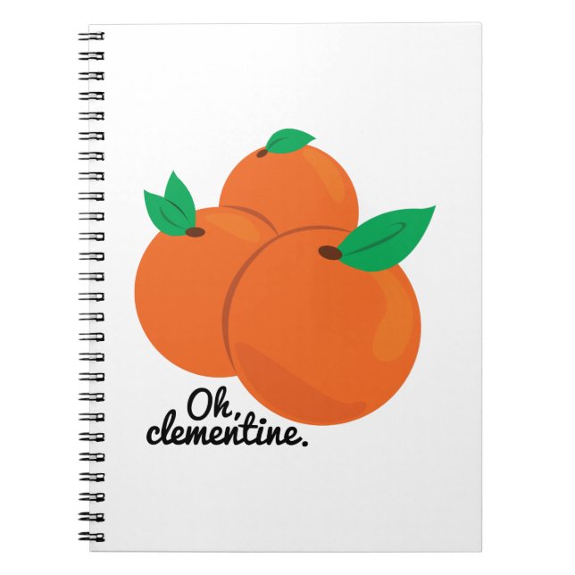 Cuaderno Oh clementina (Frente)
