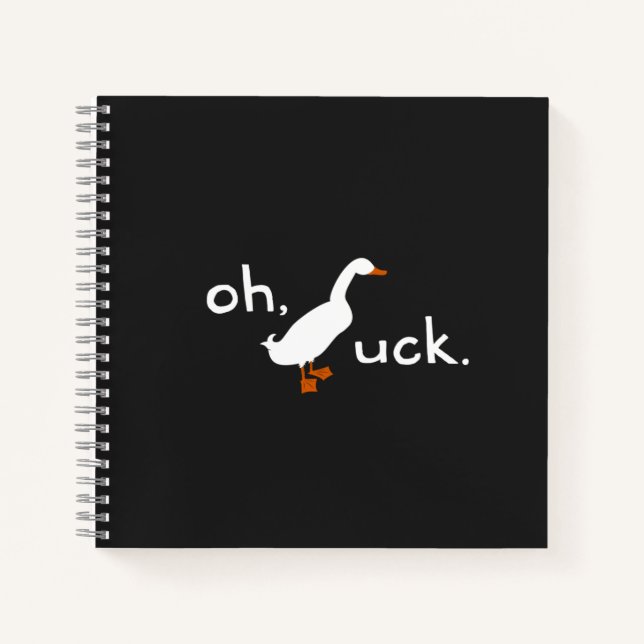 Cuaderno Oh Duck Notebook (Anverso)