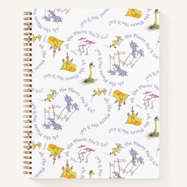 Cuaderno ¡Oh, los lugares a los que llegarás! (Anverso)