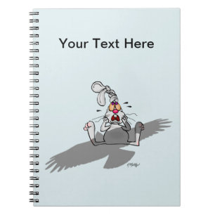 Cuaderno ¡Oh No! Dibujo Animado de Conejo
