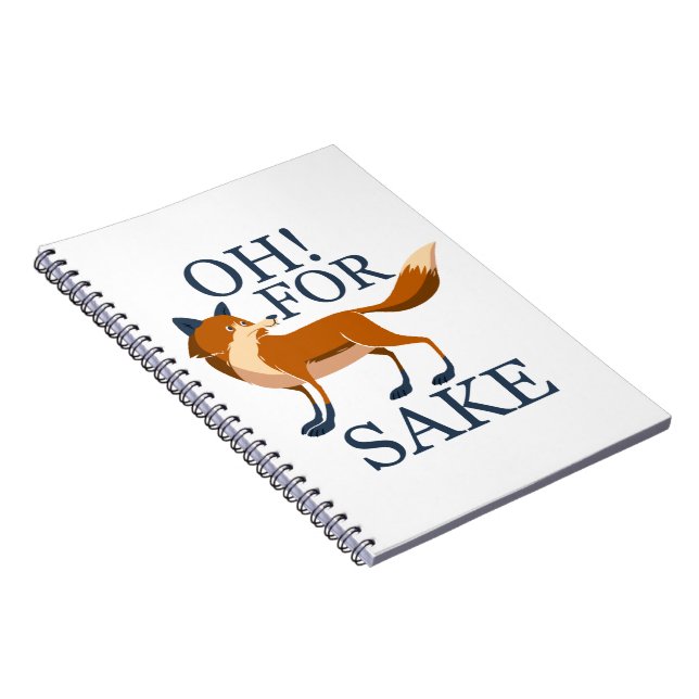 Cuaderno Oh por el amor de zorro (Lado Derecho)