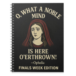 Cuaderno Oh qué noble mente...