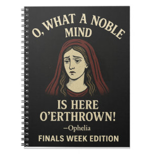 Cuaderno Oh qué noble mente...