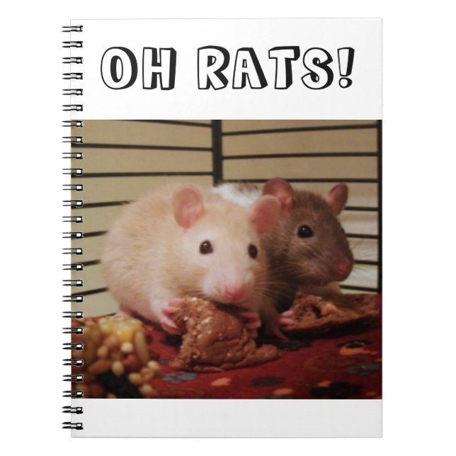 Cuaderno ¡Oh ratas! (Frente)