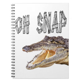 Cuaderno OH SNAP - Gator enojado