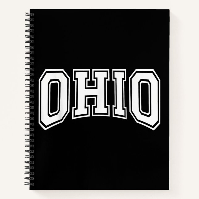 Cuaderno Ohio OH USA (Anverso)