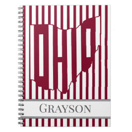 Cuaderno Ohio Red Stripe