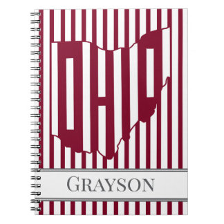 Cuaderno Ohio Red Stripe