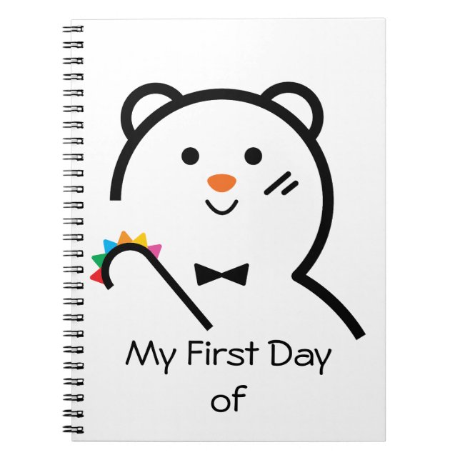 Cuaderno Oír Mi Primer Día (Frente)