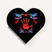 Ojibwe Floral Motif MMIW Black