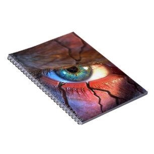 Cuaderno Ojo agrietado
