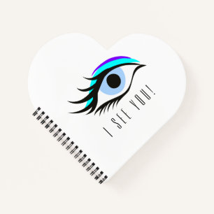 Cuaderno Ojo azul