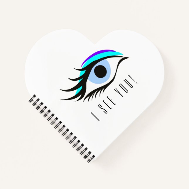 Cuaderno Ojo azul (Anverso)