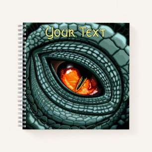 Cuaderno Ojo de depredador reptil primitivo