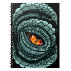 Cuaderno Ojo de reptil depredador primitivo