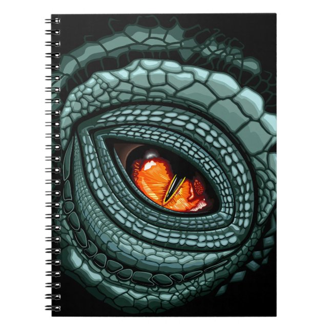 Cuaderno Ojo de reptil depredador primitivo (Frente)