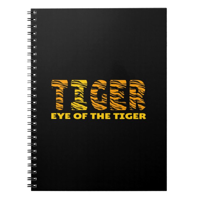 Cuaderno Ojo del tigre (Frente)