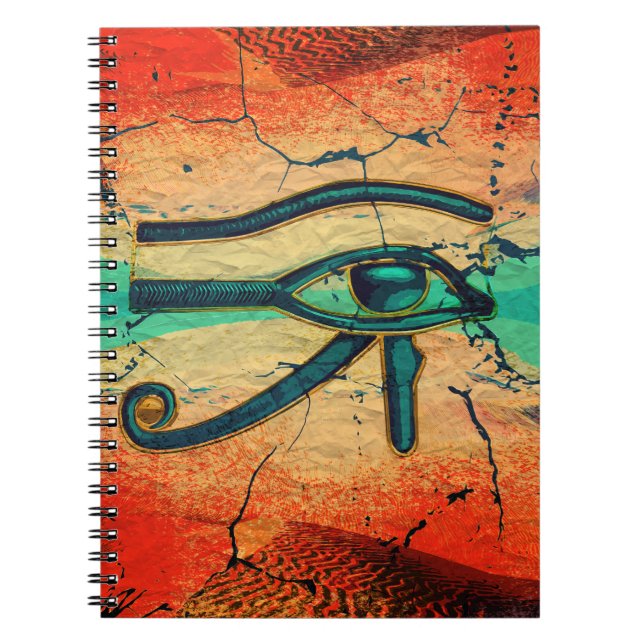 Cuaderno Ojo egipcio de Horus - Ra (Frente)
