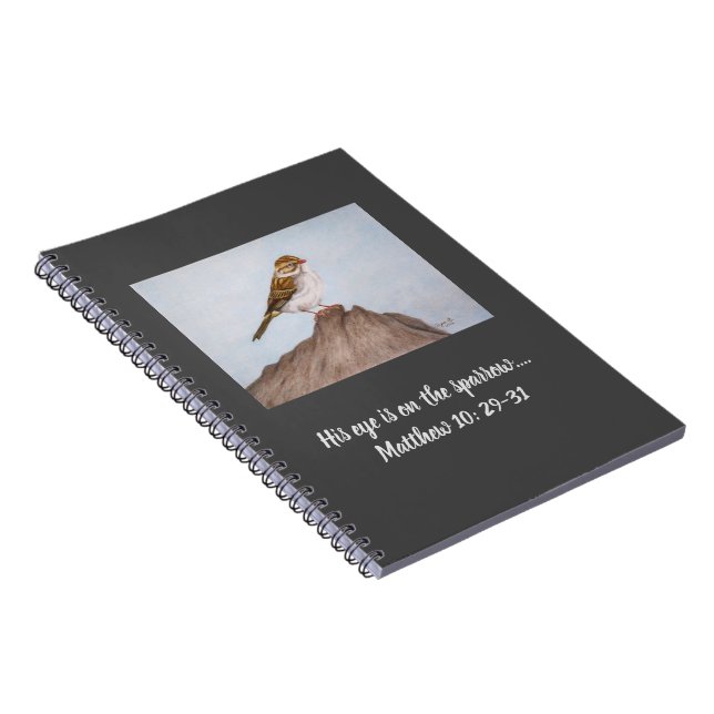 Cuaderno Ojo en el bloc de notas con resplandor (Lado Derecho)