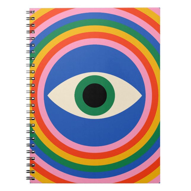Cuaderno Ojo en órbita Bauhaus (Frente)