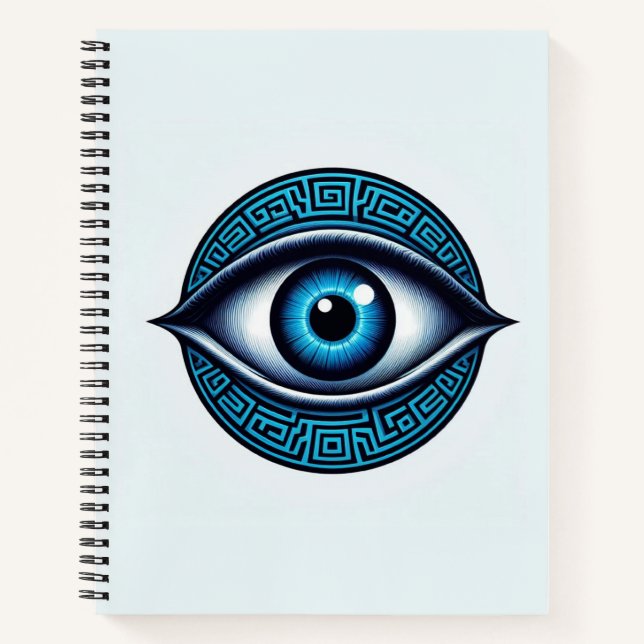 Cuaderno Ojo malvado (Anverso)