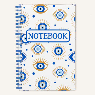 Cuaderno Ojo malvado para la protección de la buena suerte