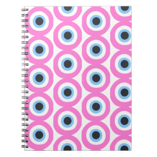 Cuaderno ojo turco rosa