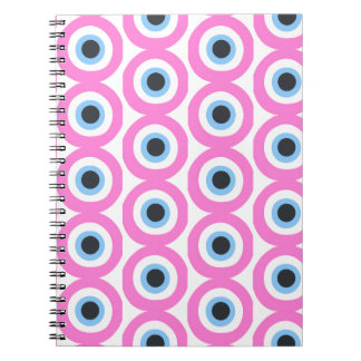 Cuaderno ojo turco rosa