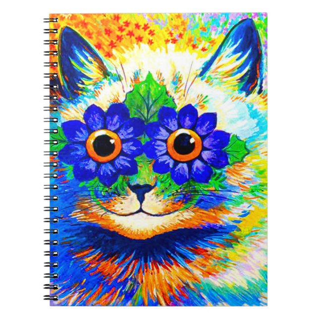 Cuaderno Ojos de flor de gato (Frente)